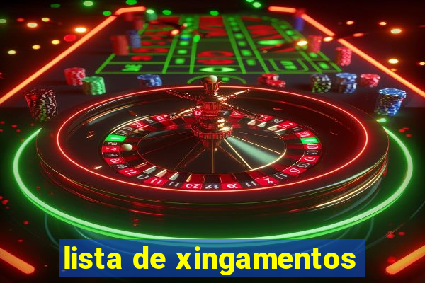 lista de xingamentos